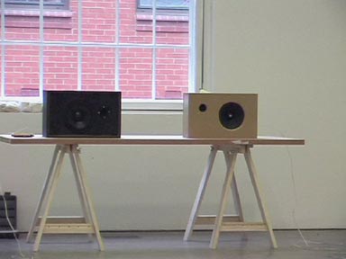 speakers in position